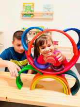 Load image into Gallery viewer, Rainbow Stacker π