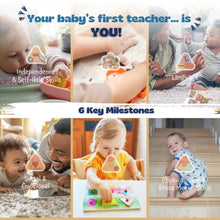 Load image into Gallery viewer, Montessori Baby Activity Cards 0 to 12 Months