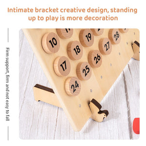 Wooden Desk Calendar