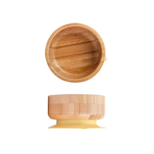 Baby Bamboo Bowl and Silicone Spoon