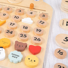 Load image into Gallery viewer, Wooden Desk Calendar