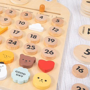 Wooden Desk Calendar