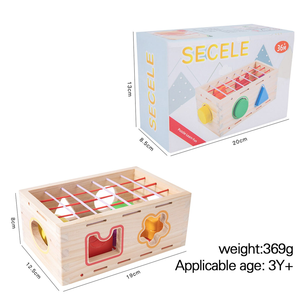 Busy Wooden Blocks Box