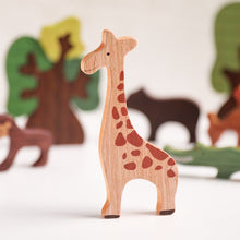 Load image into Gallery viewer, Wooden Forest Animal puzzle