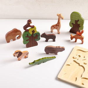 Wooden Forest Animal puzzle