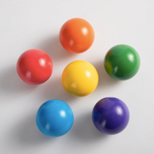 Load image into Gallery viewer, Wooden Rainbow Balls