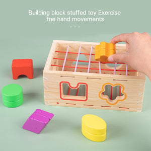 Busy Wooden Blocks Box