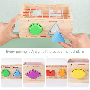 Busy Wooden Blocks Box